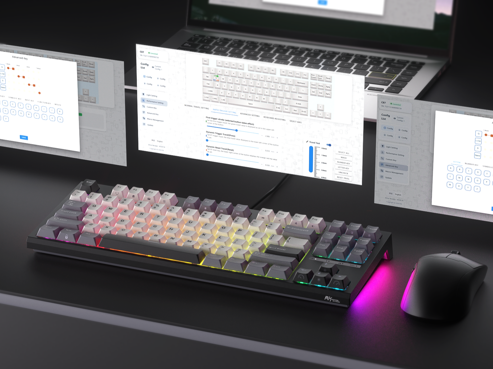 Computer Keyboard Rt How to Set Up RT and SOCD on RK Magnetic Keyboards? – RK Royal Kludge
