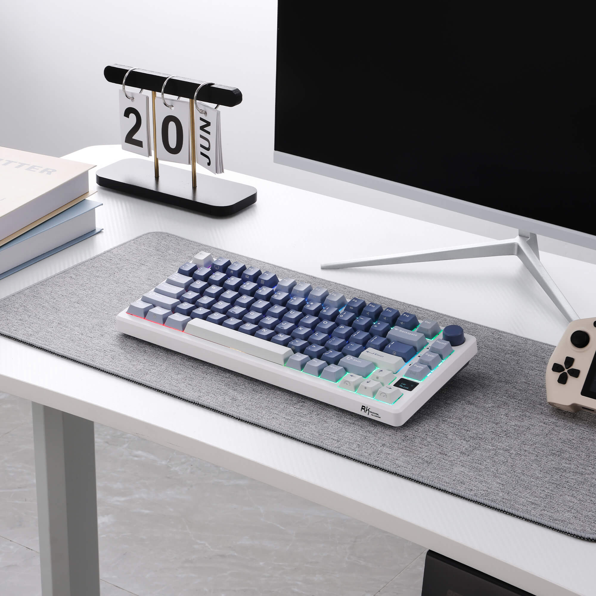 RK ROYAL KLUDGE M75 75% Gasket Mount Wireless Gaming Keyboard – RK