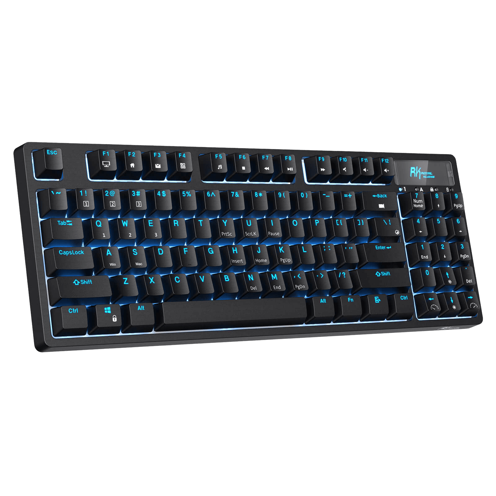 RK ROYAL KLUDGE RK89 85% Triple Mode BT5.0/2.4G/USB-C Hot Swappable Mechanical Keyboard