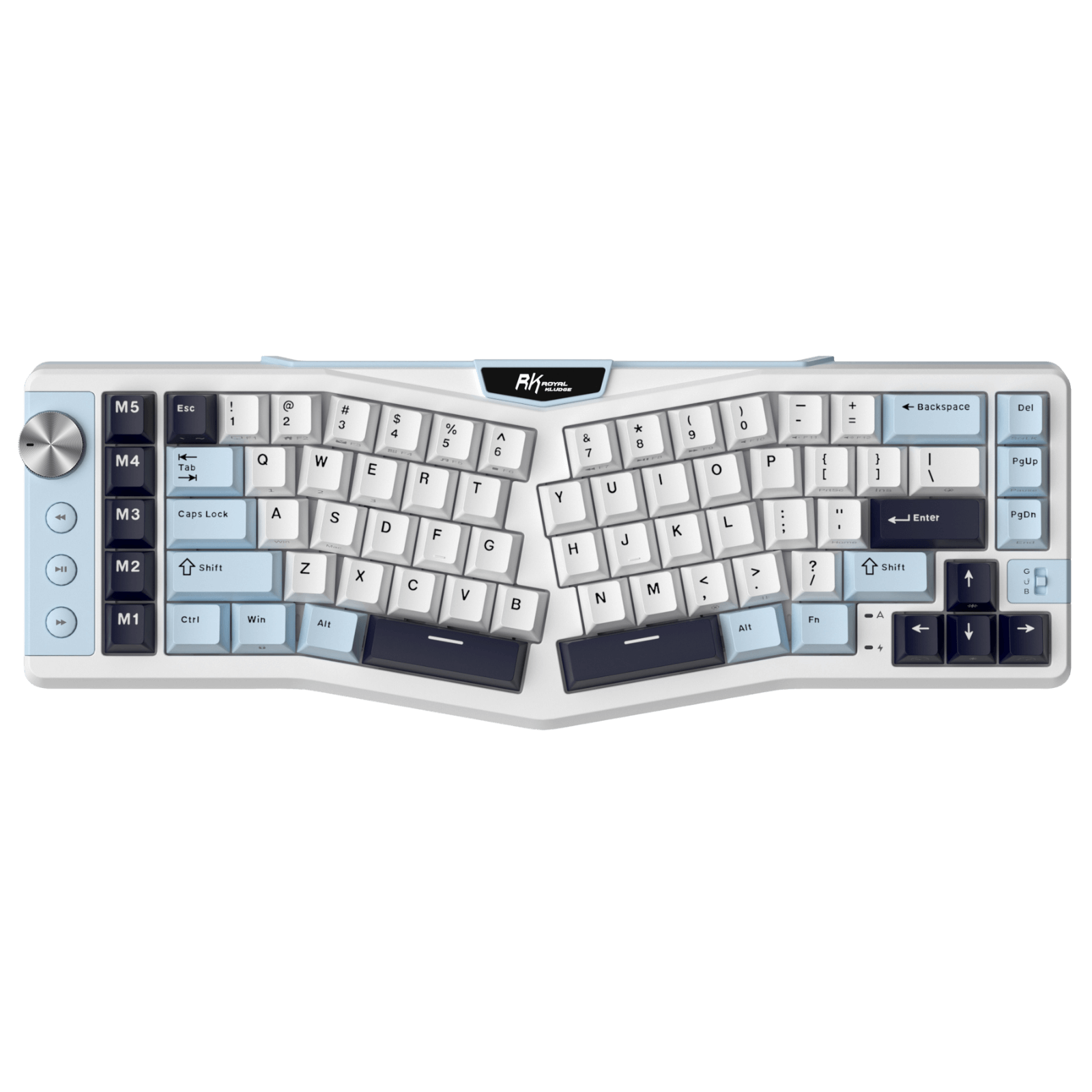 A72 68% Ergonomic Alice Layout Mechanical Keyboard