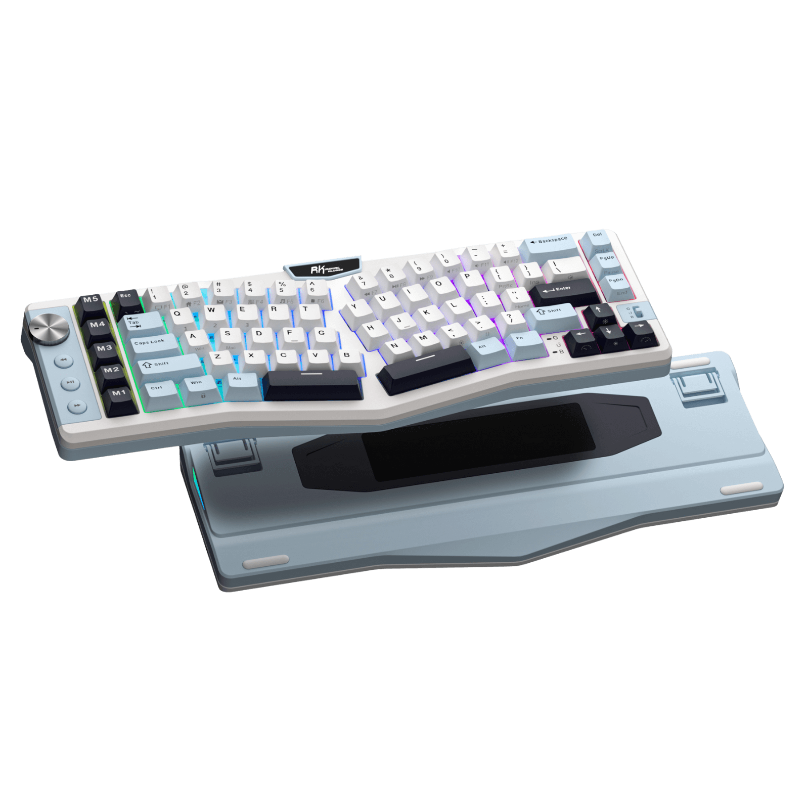 Royal Kludge RK87 2022 Hot Swappable TKL Mechanisch Toetsenbord Gaming Keyboard Wit Rgb Wired Wireless Tri Mode 2 4ghz Bluetooth Type C Blue Switches 3 5 Pin Gaming Office Royal Kludge RK87 2022 Hot Swappable TKL Mechanisch Toetsenbord Gaming Keyboard Wit Rgb Wired Wireless Tri Mode 2 4ghz Bluetooth Type C Blue Switches 3 5 Pin Gaming Office