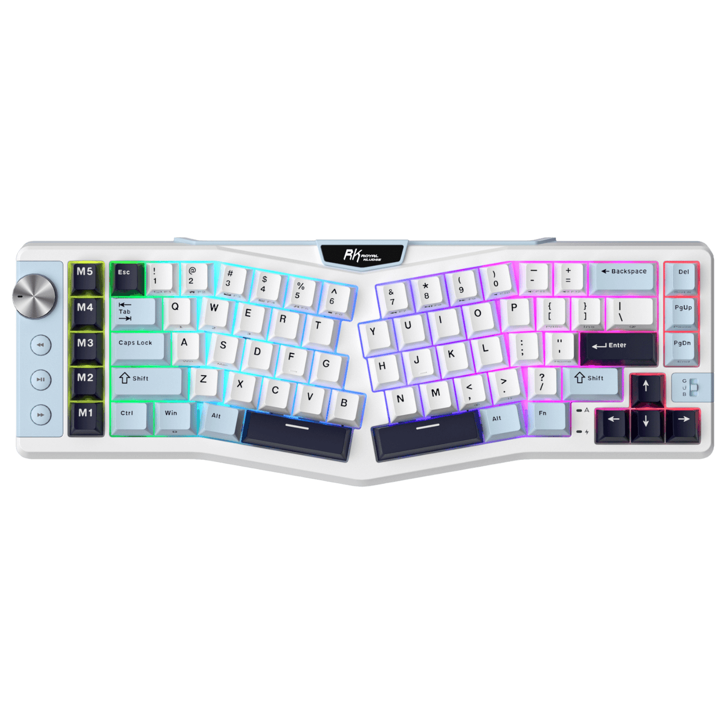 A72 68% Ergonomic Alice Layout Mechanical Keyboard