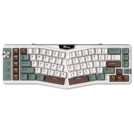 A72 68% Ergonomic Alice Layout Mechanical Keyboard