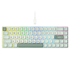 RK ROYAL KLUDGE C68 Hall Effect Mechanical Gaming Keyboard,  65% HE Magnetic Switch Wired RGB Keyboard, Hot Swappable, Rapid Trigger Adjustable Actuation, 8K Polling Rate, Pro Web Driver for Mac &Win 