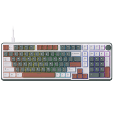 RK ROYAL KLUDGE C98 HE Mechanical Gaming Keyboard, Hall Effect Magnetic Switch, Hot Swappable 95%Wired RGB Keyboard, Rapid Trigger Adjustable Actuation, 8K Polling Rate,  Pro Web Driver for  Mac &Win