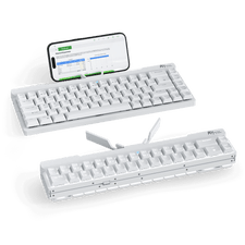 RK ROYAL KLUDGE F68 60% Foldable Low Profile Mechanical Keyboard