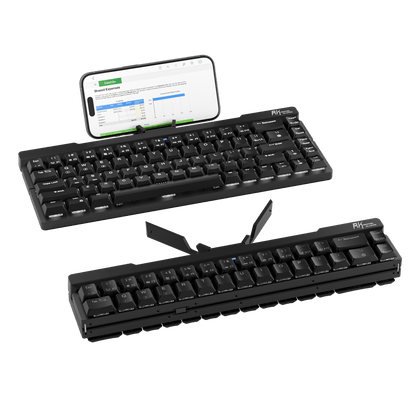 RK ROYAL KLUDGE F68 60% Foldable Low Profile Mechanical Keyboard