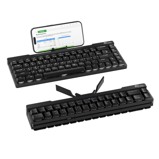 RK ROYAL KLUDGE F68 60% Foldable Low Profile Mechanical Keyboard