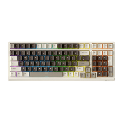 RK ROYAL KLUDGE F99 Wireless Mechanical Keyboard with Number Pad, Tri-Mode Hot Swappable 95%100 Keys Gaming Keyboard BT/2.4G/USB-C, Pro Software, 5000mAh Battery, Customed Switches