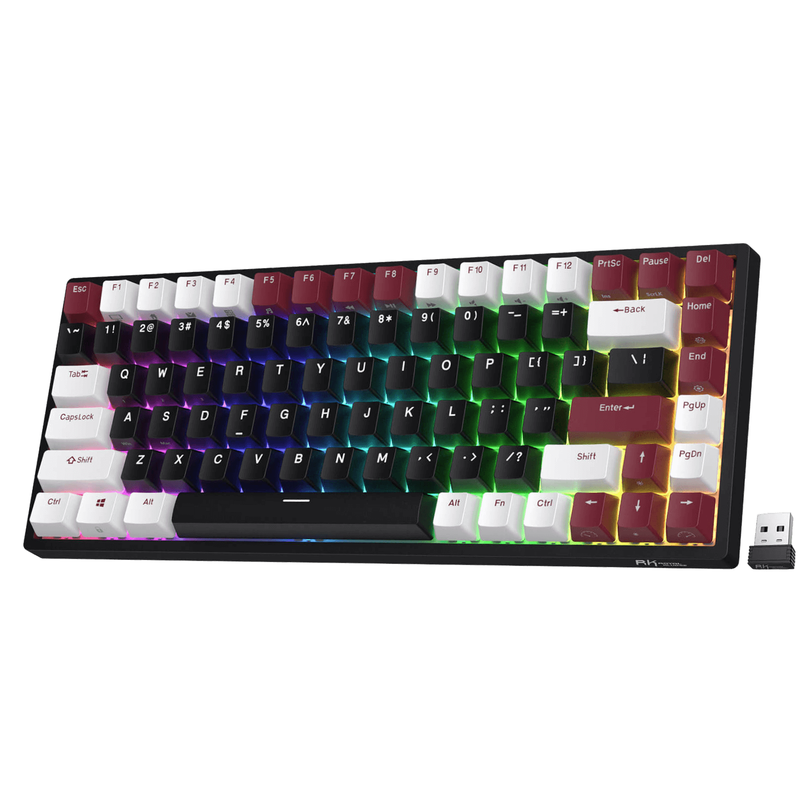 75% Triple Mode BT5.02.4GUSB-C Hot Swappable Mechanical Keyboard