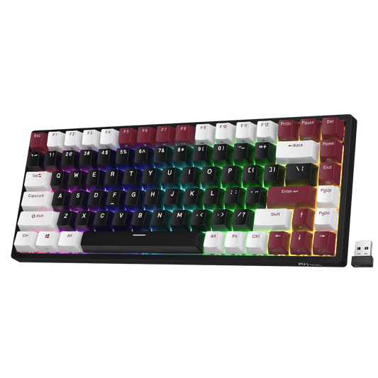 75% Triple Mode BT5.02.4GUSB-C Hot Swappable Mechanical Keyboard
