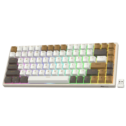 75% Triple Mode BT5.02.4GUSB-C Hot Swappable Mechanical Keyboard