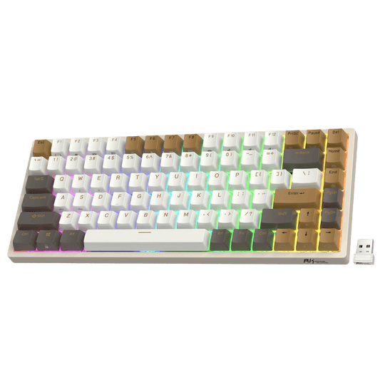 75% Triple Mode BT5.02.4GUSB-C Hot Swappable Mechanical Keyboard
