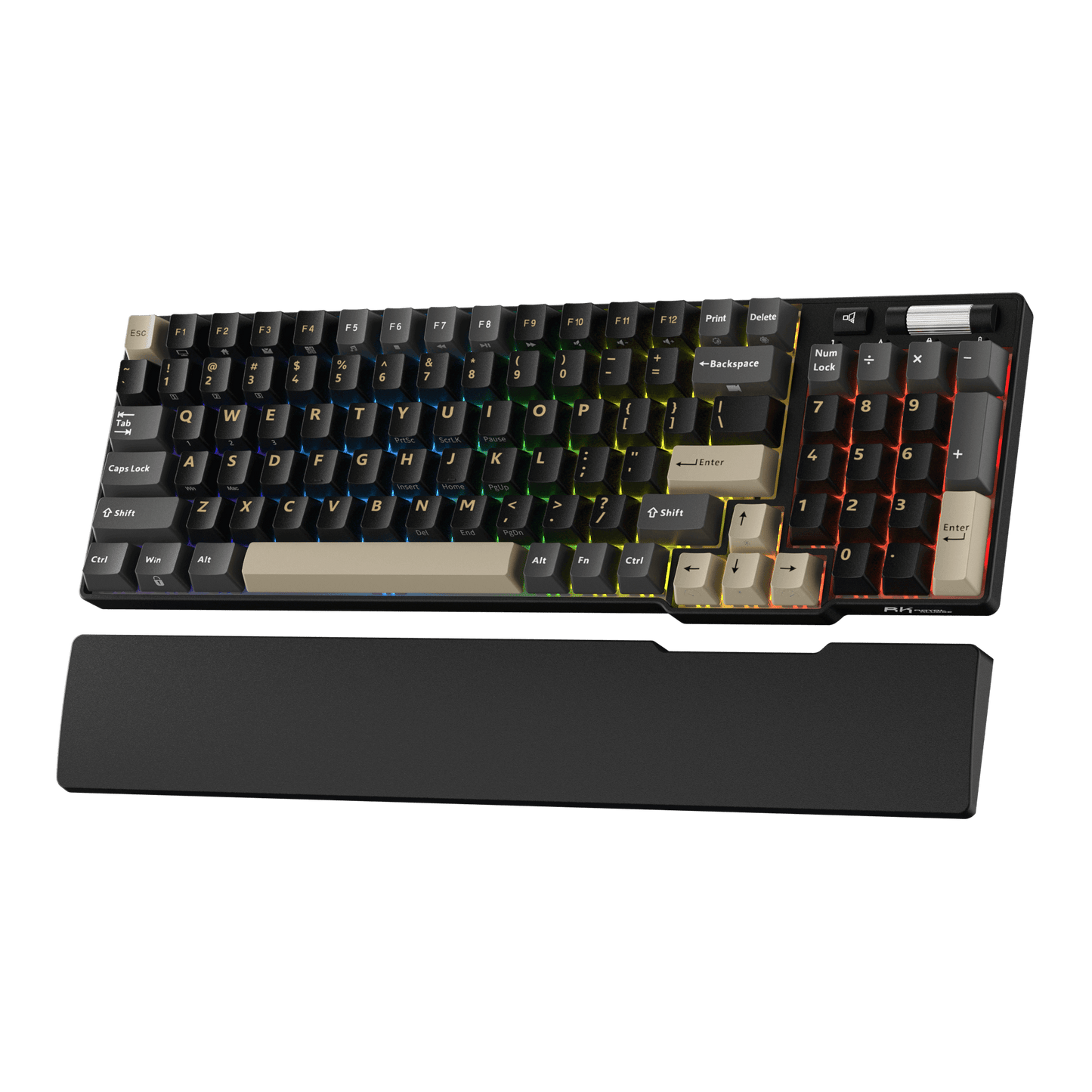 RK ROYAL KLUDGE RK96 RGB Limited Ed, 90% 96 Keys Wireless Triple Mode BT5.0/2.4G/USB-C Hot Swappable Mechanical Keyboard w/Wrist Rest, Software Support & Massive Battery
