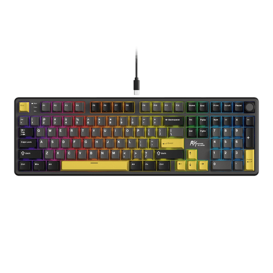 Royal Kludge - clavier mécanique de jeu rétro-éclairé rvb RK H81, tri-mode 75% à Royal Kludge - clavier mécanique de jeu rétro-éclairé rvb RK H81, tri-mode 75% à