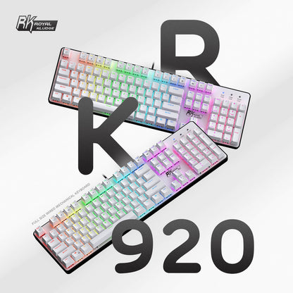 100% 104keys Full Size Mechanical Keyboard